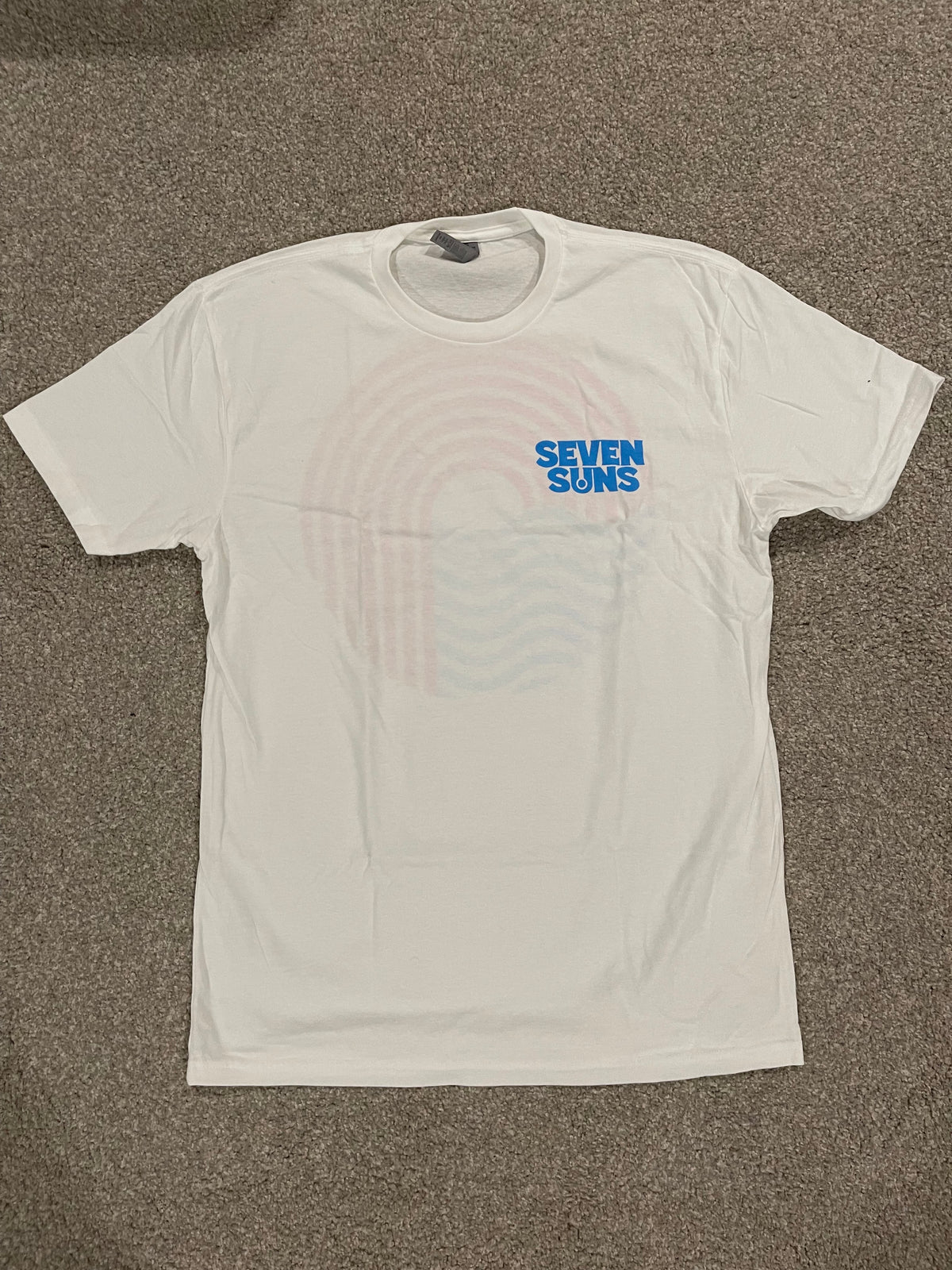 Cotton Candy Tee White