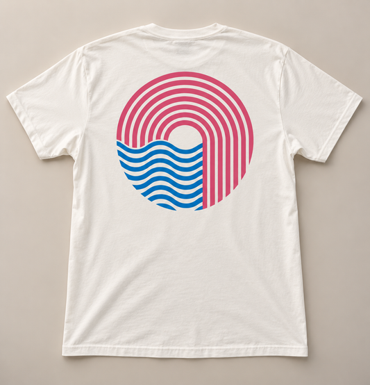 Cotton Candy Tee White